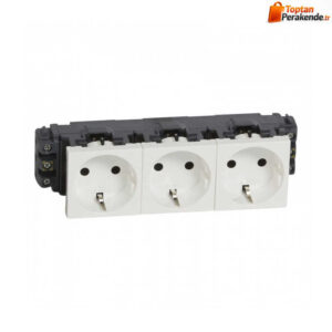 LEGRAND-Sistem-Armada-3XDLP-Sebekeli-Priz-Beyaz-076603.jpg LEGRAND Sistem Armada 3XDLP Şebekeli Priz Beyaz - 076603